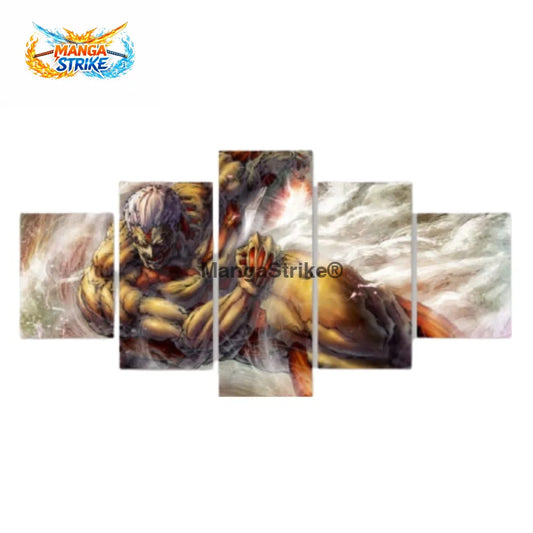 Tableau Attaque des Titans - Reiner Braun ’Titan Cuirassé’ - Moyenne taille: 20x35 20x45 20x55cm / Sans cadre - 1704