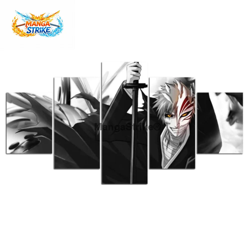 Tableau Bleach - Ichigo Bankaï ’Hollow’ - Moyenne taille: 20x35 20x45 20x55cm / Sans cadre - 1704