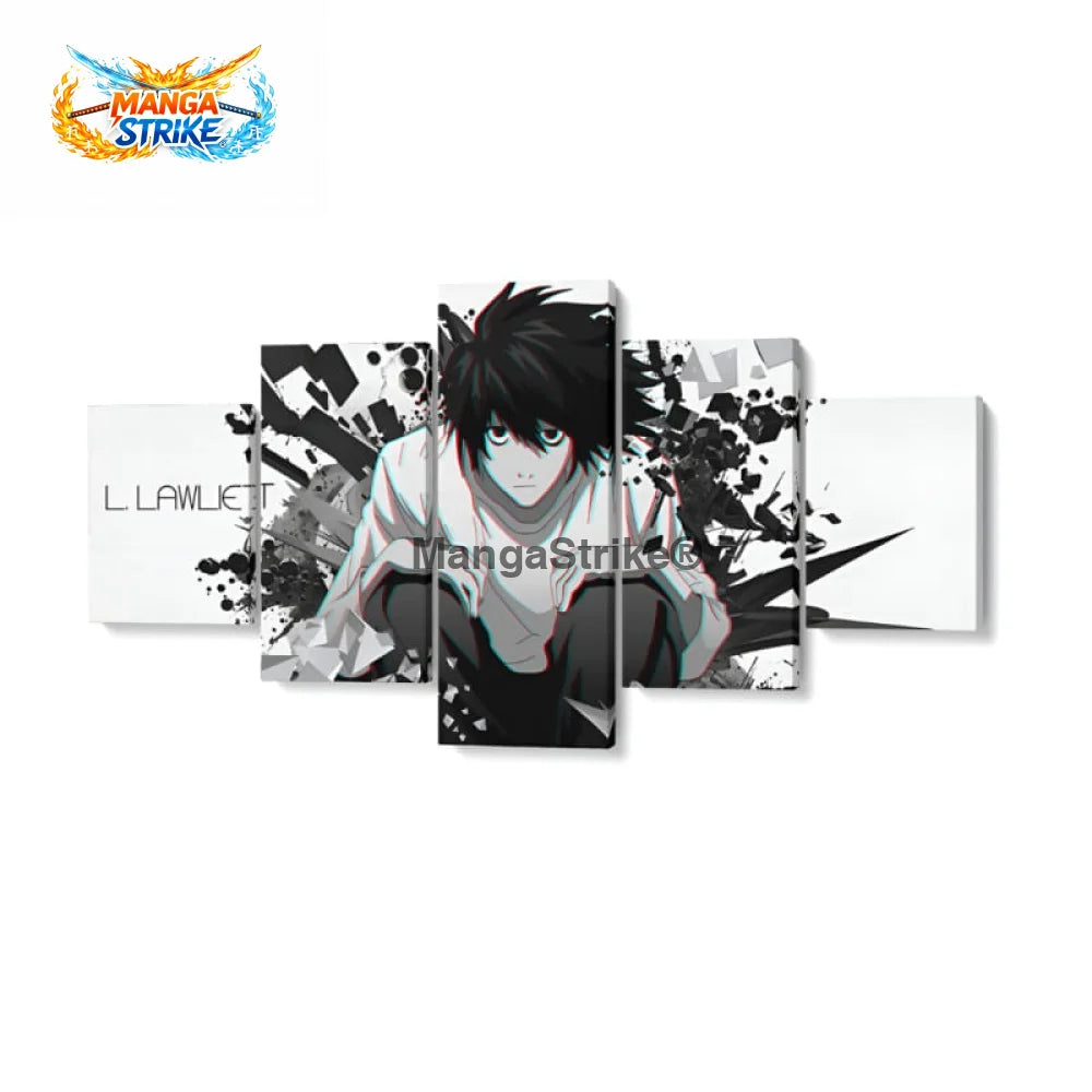 Tableau Death Note - de L Lawliet - Moyenne taille: 20x35 20x45 20x55cm / Sans cadre - 1704