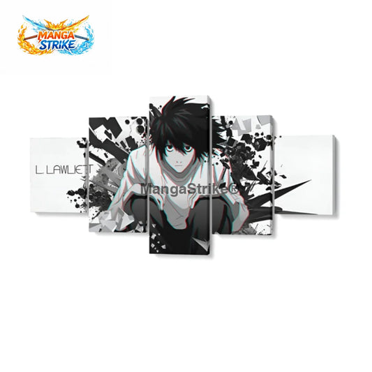 Tableau Death Note - de L Lawliet - Moyenne taille: 20x35 20x45 20x55cm / Sans cadre - 1704