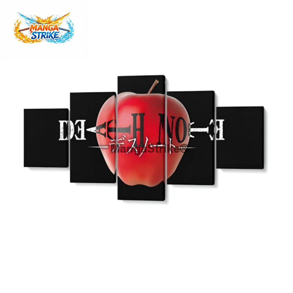Tableau Death Note - Pomme - Moyenne taille: 20x35 20x45 20x55cm / Sans cadre - 1704