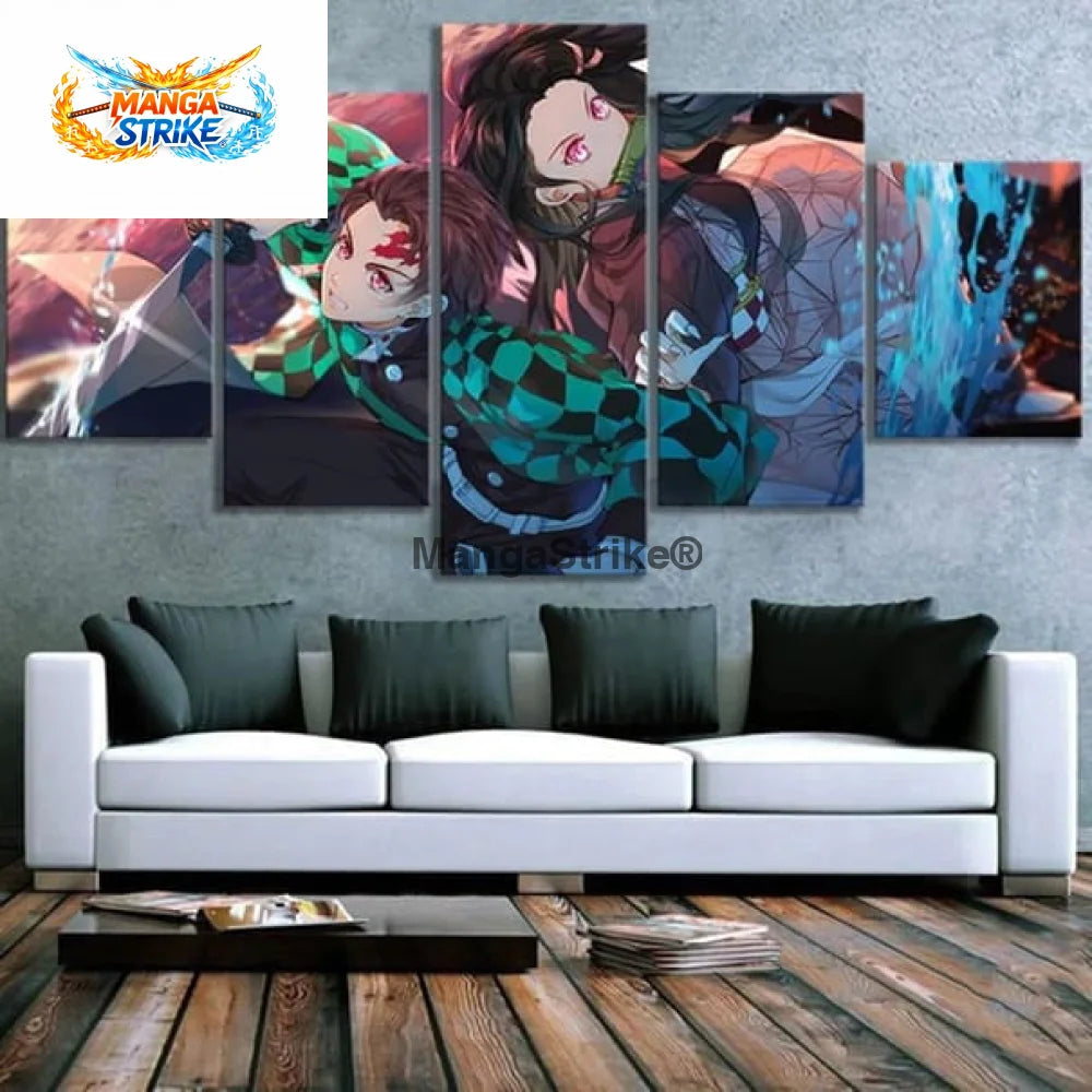 Tableau Demon Slayer - Nezuko et Tanjiro - 1704