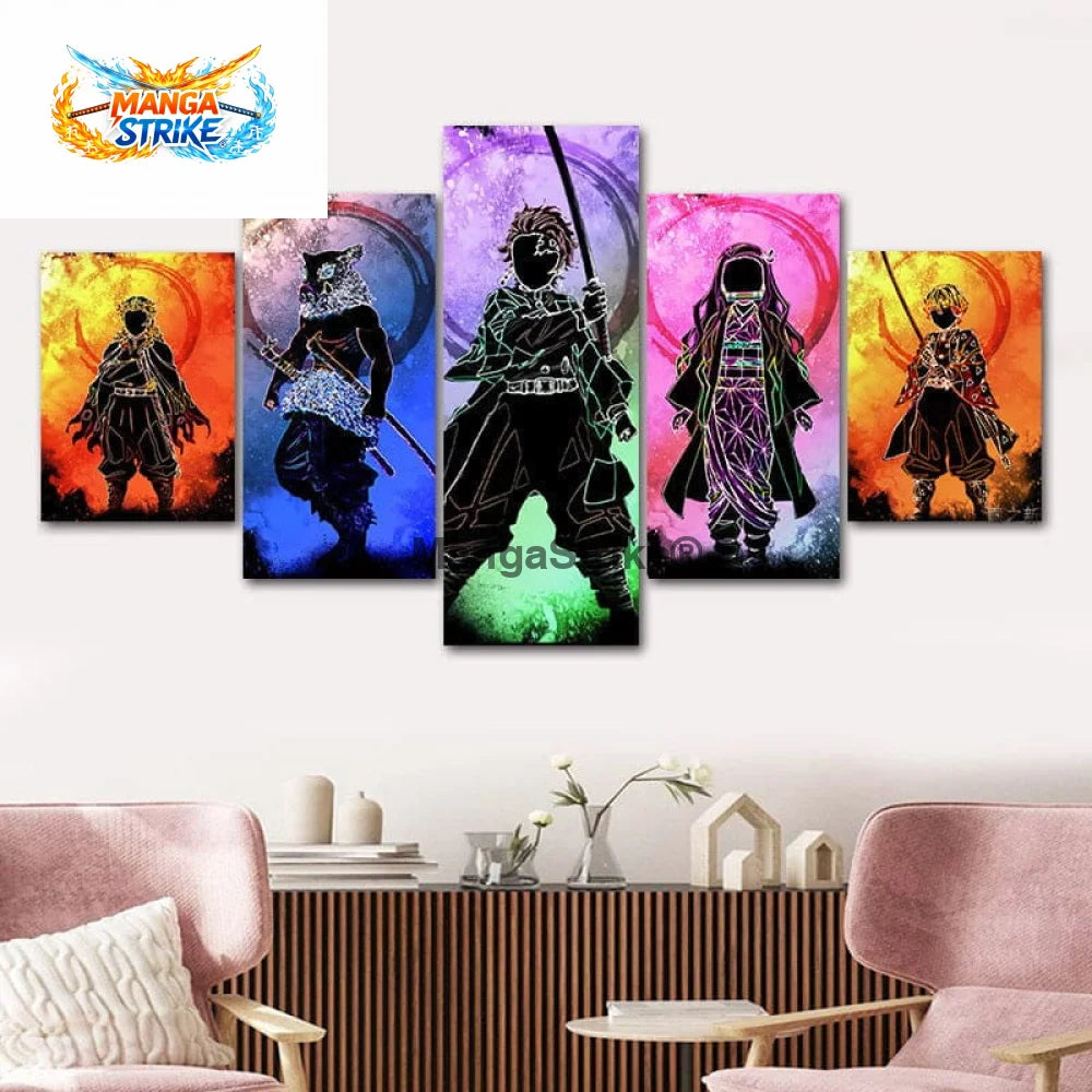 Tableau Demon Slayer - Pourfendeurs ’Train de l’Infini’ - 1704