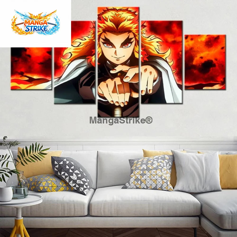 Tableau Demon Slayer - Rengoku - 1704