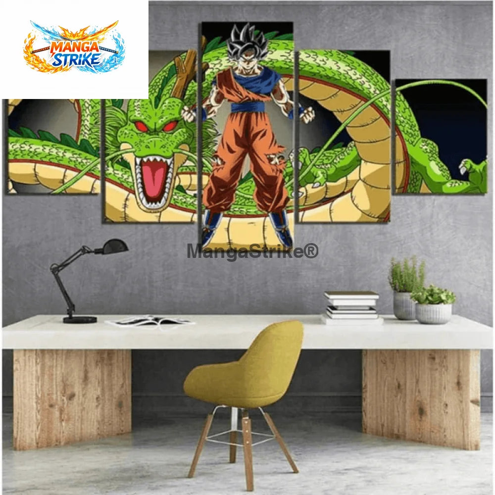 Tableau Dragon Ball Z - Son Goku - Moyenne taille: 20x35 20x45 20x55cm / Sans cadre - tableau