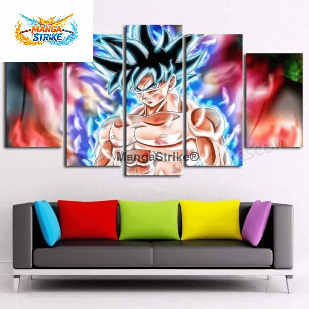 Tableau Dragon Ball Z - Son Goku - Moyenne taille: 20x35 20x45 20x55cm / Sans cadre - tableau