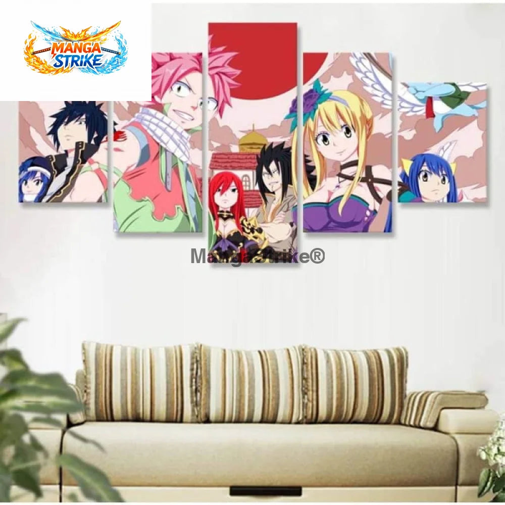 Tableau Fairy Tail - ’Equipe A’ de Fairy Tail - 1704