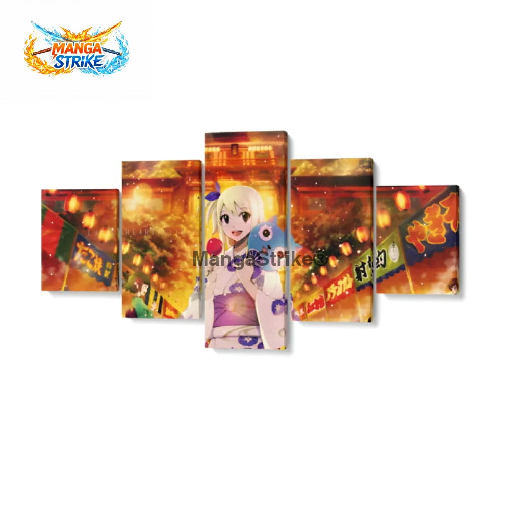Tableau Fairy Tail - Lucy - Moyenne taille: 20x35 20x45 20x55cm / Sans cadre - 1704