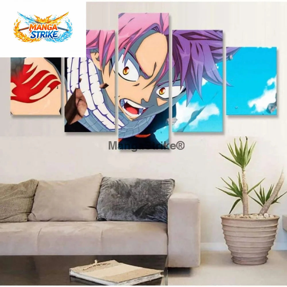 Tableau Fairy Tail - Natsu Dragnir ’La Salamandre’ - 1704