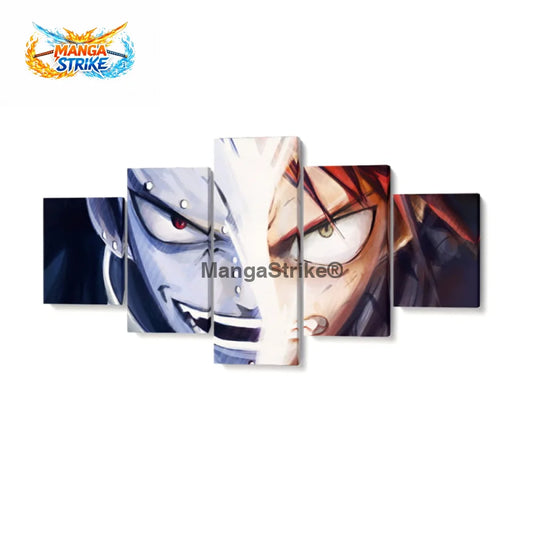 Tableau Fairy Tail - Natsu x Gajeel - Moyenne taille: 20x35 20x45 20x55cm / Sans cadre - 1704