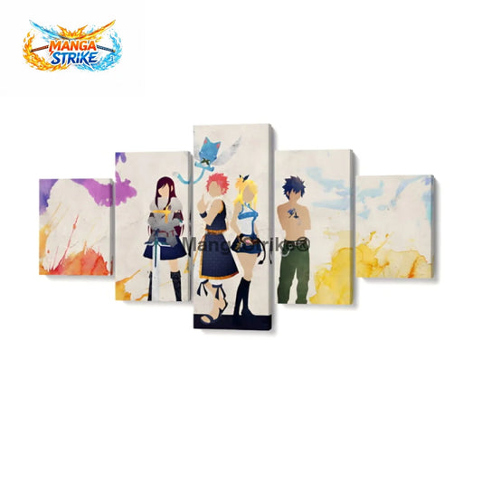 Tableau Fairy Tail - Stars Natsu - Moyenne taille: 20x35 20x45 20x55cm / Sans cadre - 1704