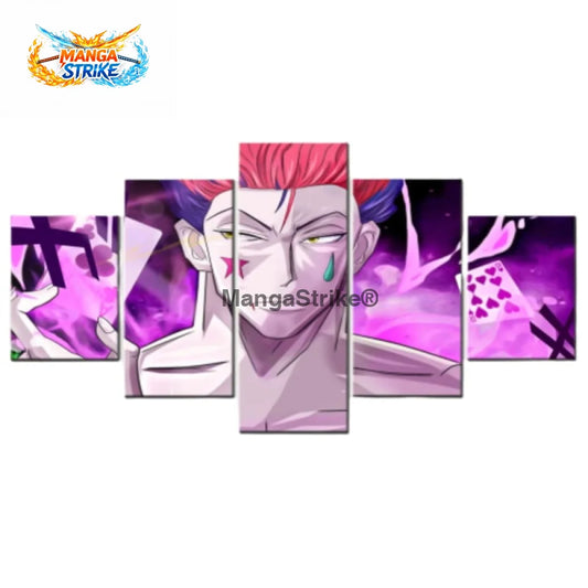 Tableau Hunter x Hunter - Hisoka Morow - Moyenne taille: 20x35 20x45 20x55cm / Sans cadre - 1704