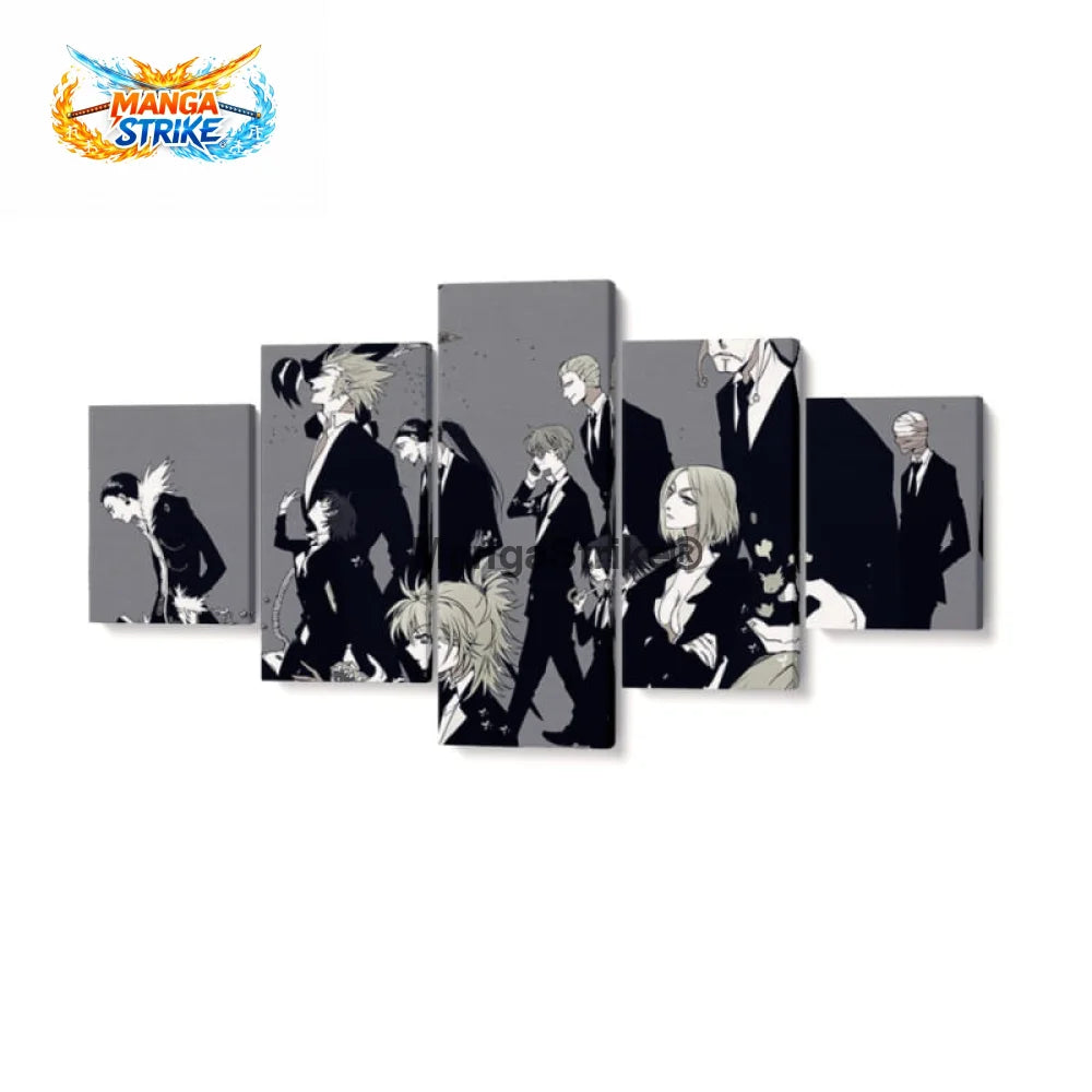 Tableau HunterxHunter - Troupe Fantôme - Moyenne taille: 20x35 20x45 20x55cm / Sans cadre - 1704
