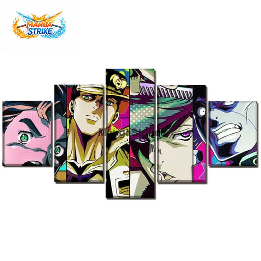 Tableau Jojo’s Bizarre Adventure - Diamond is Unbreakable - Moyenne taille: 20x35 20x45 20x55cm / Sans cadre - 1704