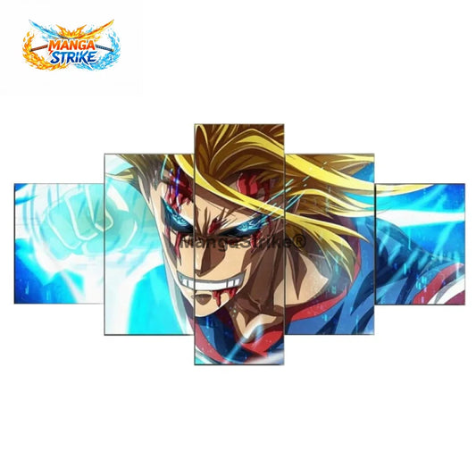 Tableau My Hero Academia - All Might - Moyenne taille: 20x35 20x45 20x55cm / Sans cadre - 1704