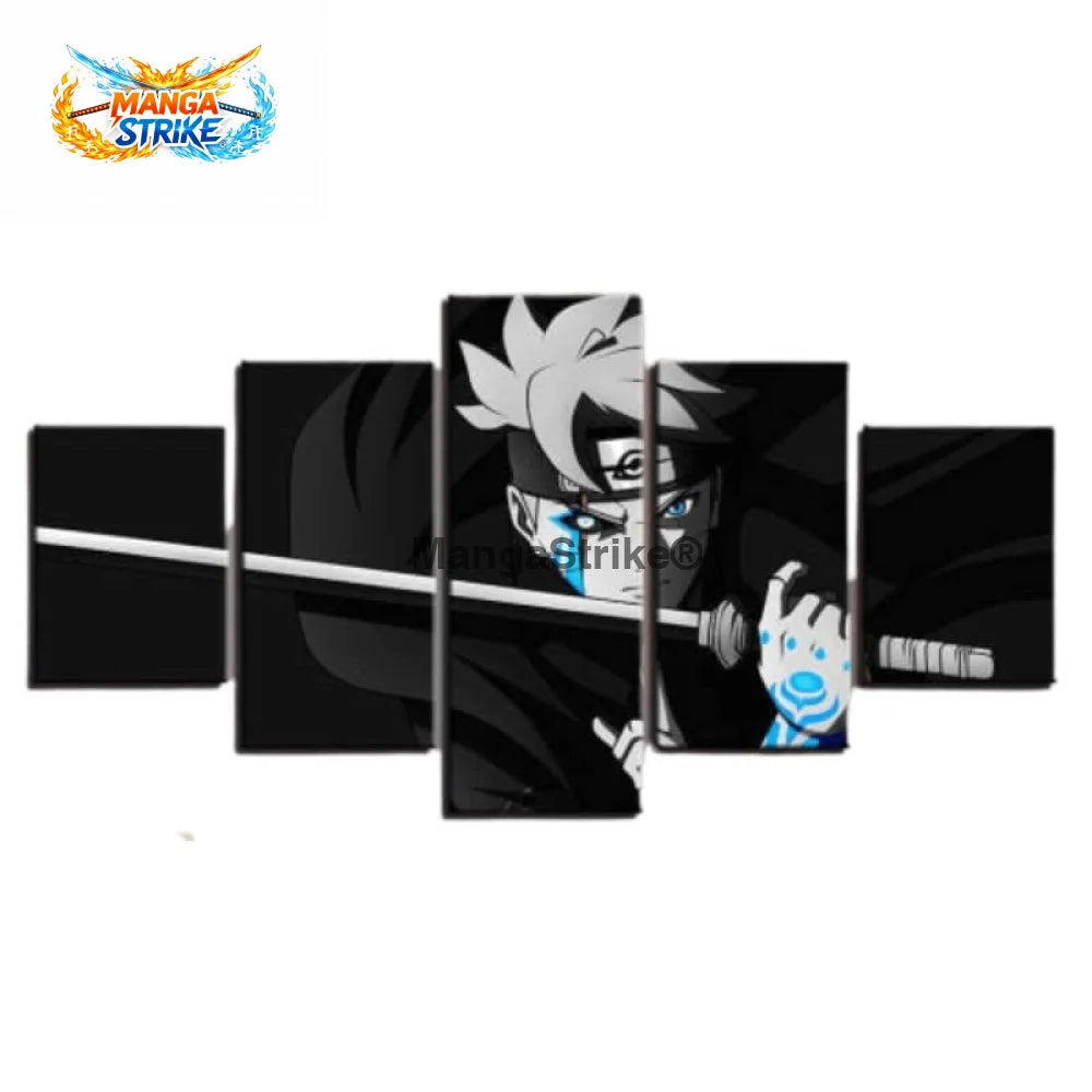 Tableau Naruto - Boruto Uzumaki - Moyenne taille: 20x35 20x45 20x55cm / Sans cadre - 1704