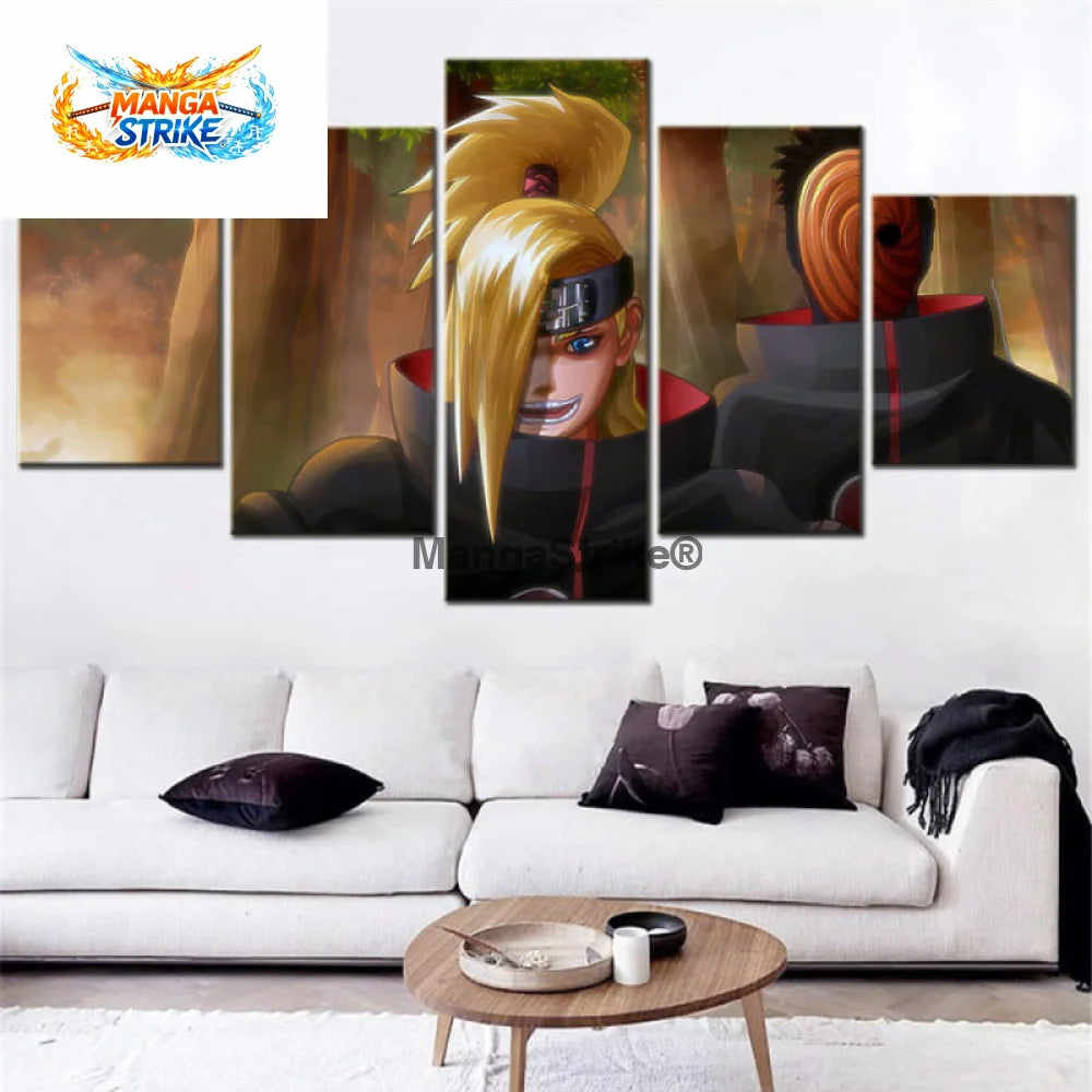 Tableau Naruto - Deidara & Tobi - 1704
