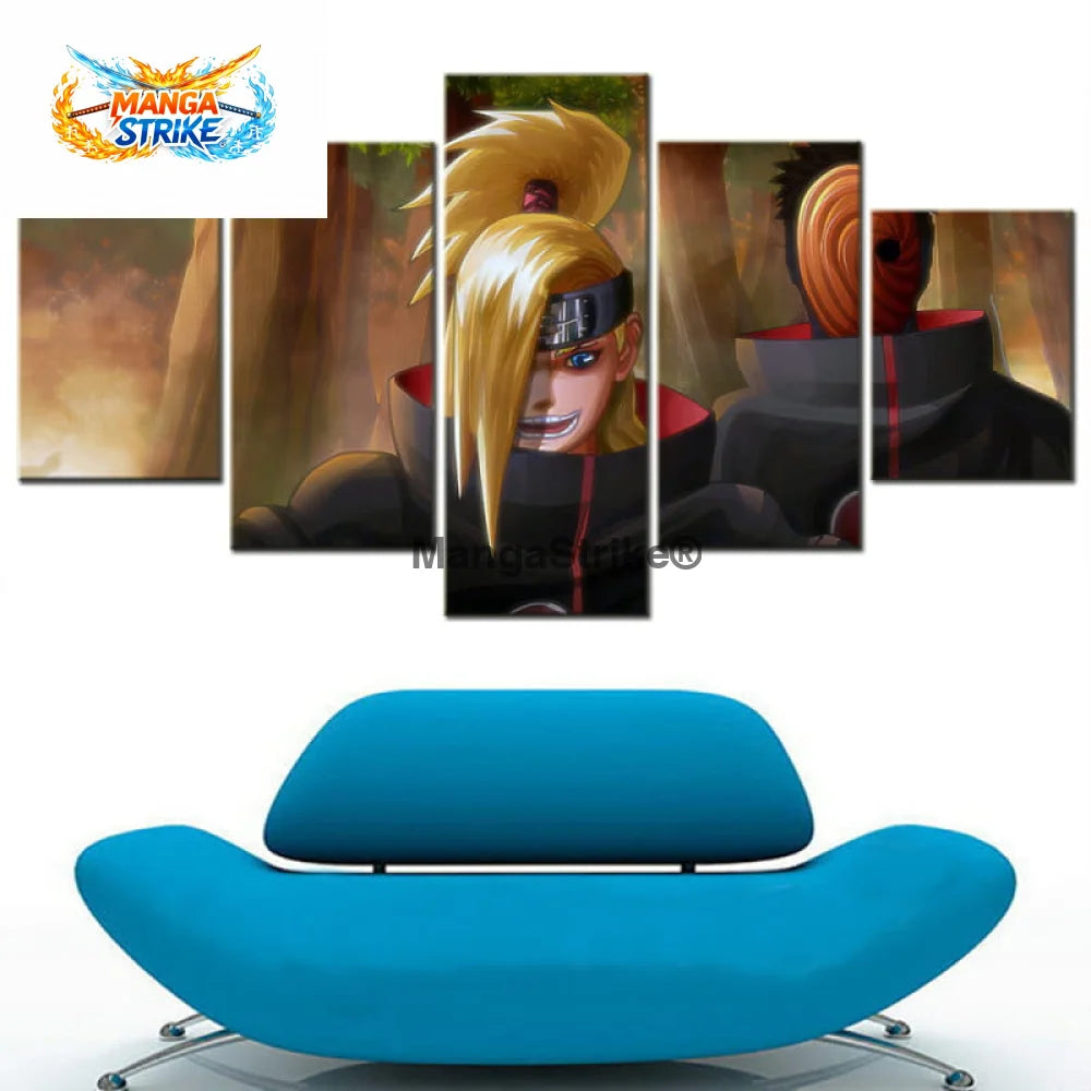 Tableau Naruto - Deidara & Tobi - 1704