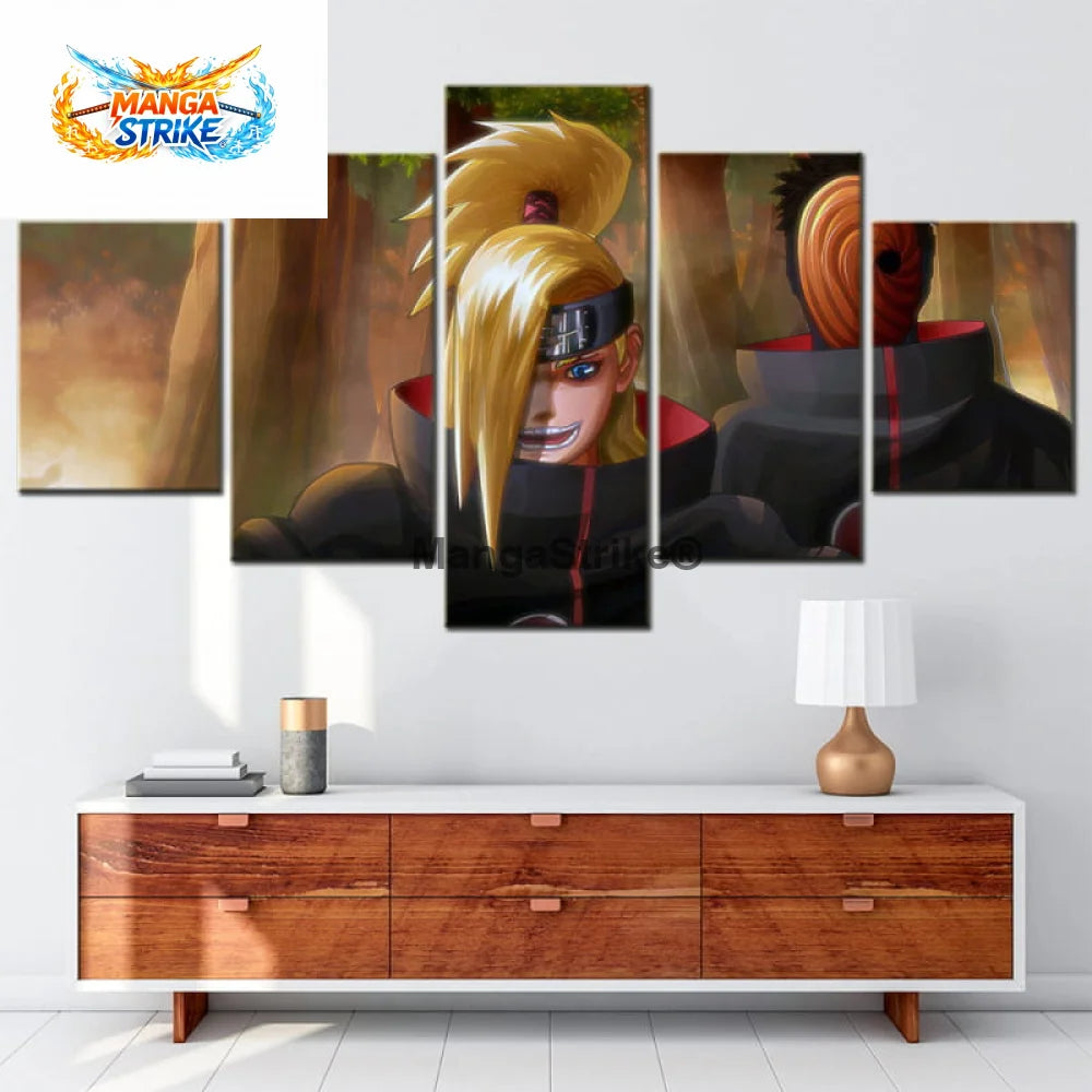 Tableau Naruto - Deidara & Tobi - 1704