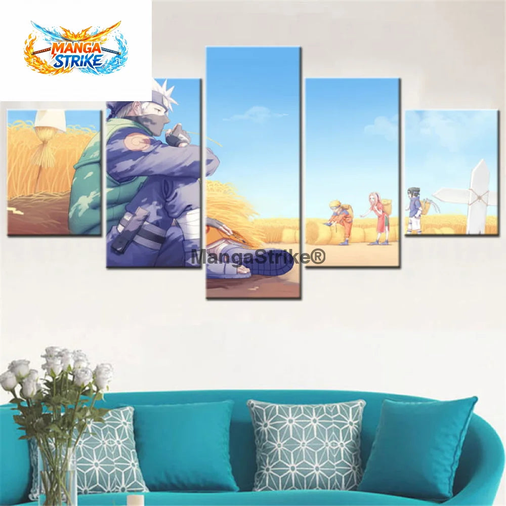 Tableau Naruto - Equipe 7 Fermiers - 1704