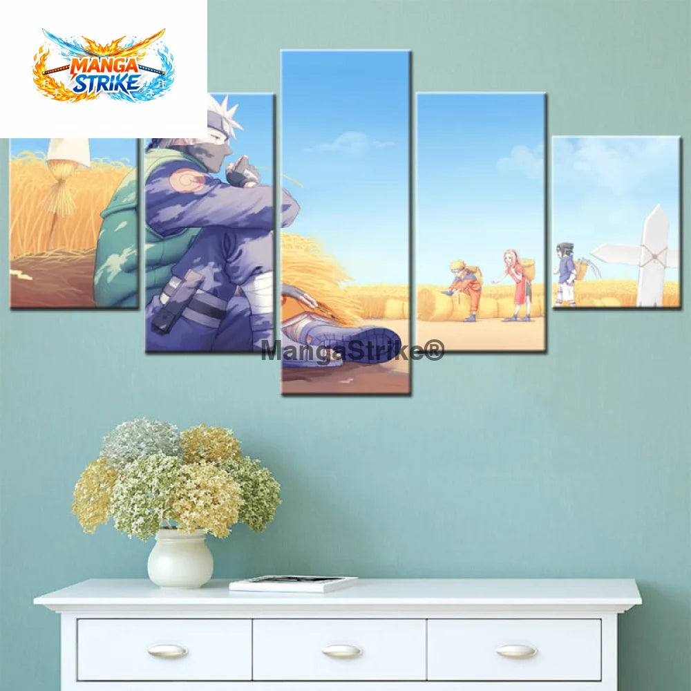 Tableau Naruto - Equipe 7 Fermiers - 1704