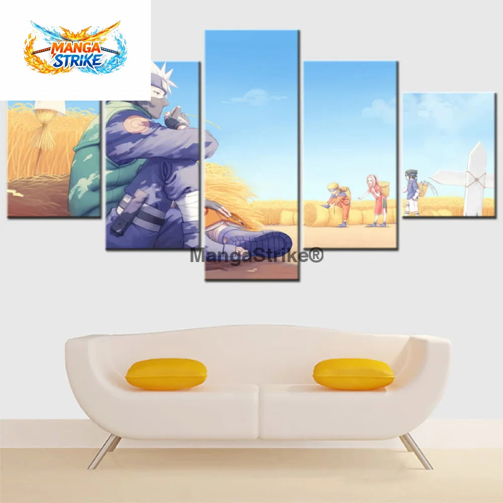 Tableau Naruto - Equipe 7 Fermiers - 1704