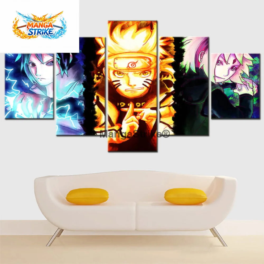 Tableau Naruto - Équipe 7 Pleine Puissance - 1704