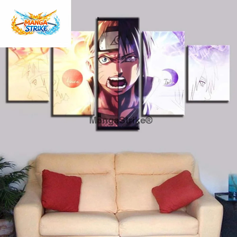 Tableau Naruto - Naruto et Sasuke - 1704