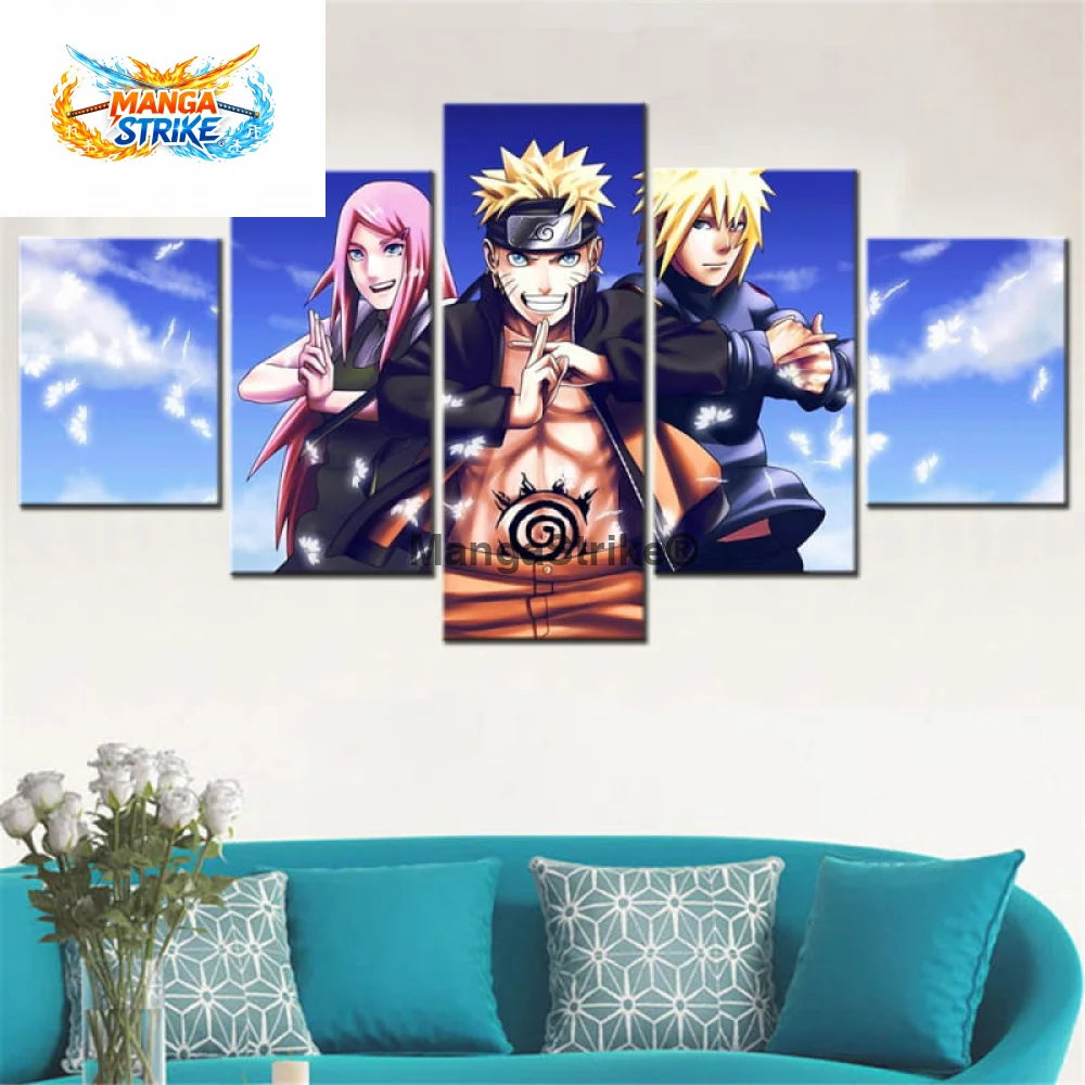 Tableau Naruto - Famille Uzumaki - 1704