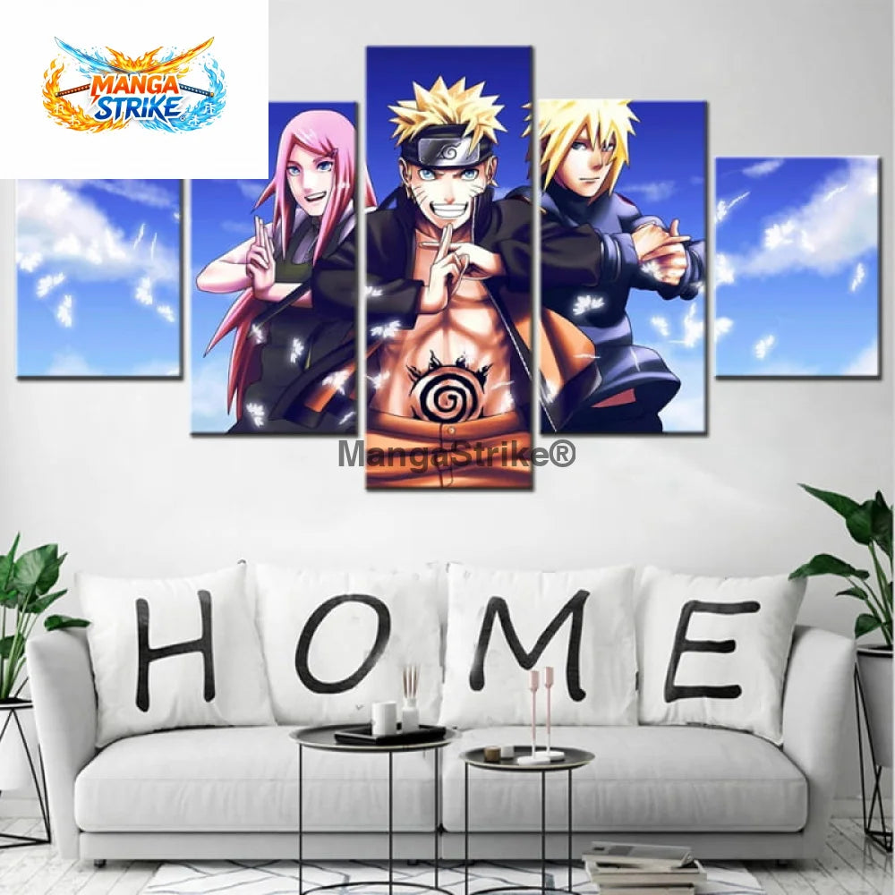 Tableau Naruto - Famille Uzumaki - 1704