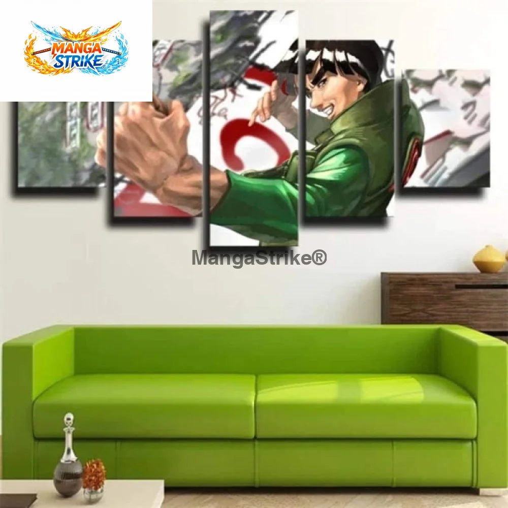 Tableau Naruto - Gaï Maïto - 1704