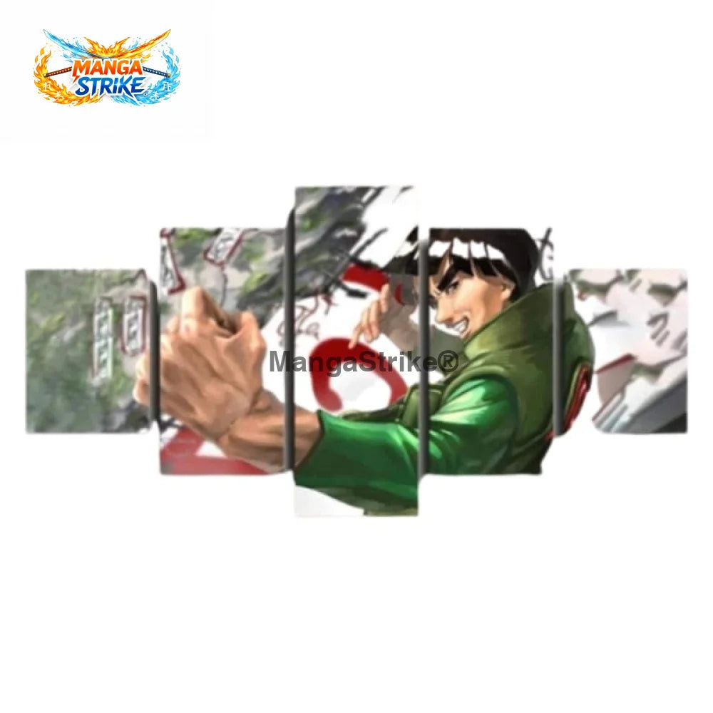 Tableau Naruto - Gaï Maïto - Moyenne taille: 20x35 20x45 20x55cm / Sans cadre - 1704