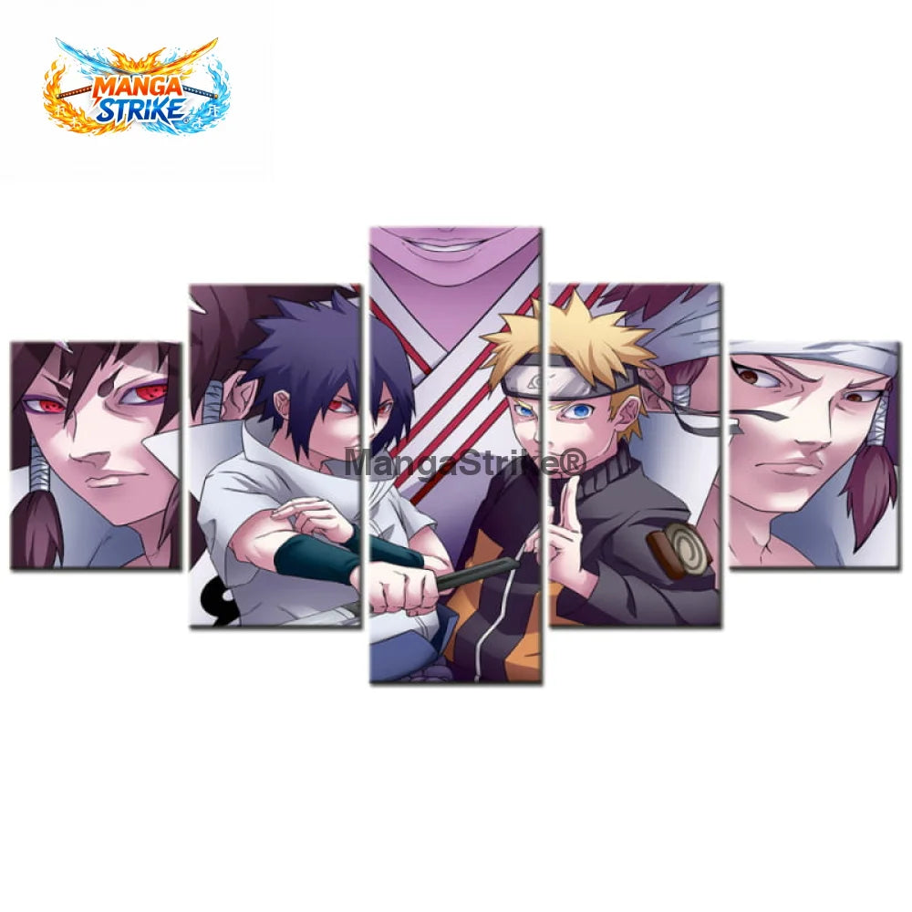 Tableau Naruto - Indra & Asura - Moyenne taille: 20x35 20x45 20x55cm / Sans cadre - 1704