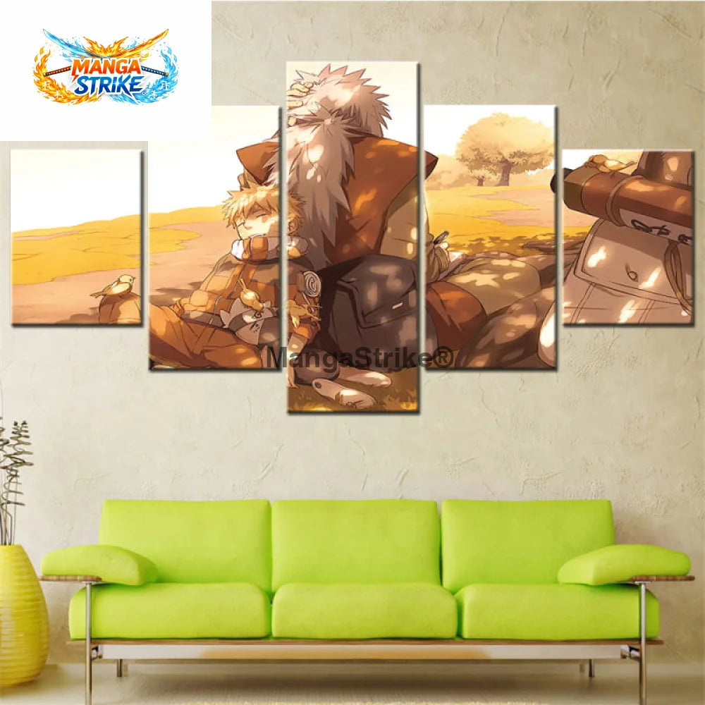 Tableau Naruto - Jiraya & Naruto - 1704