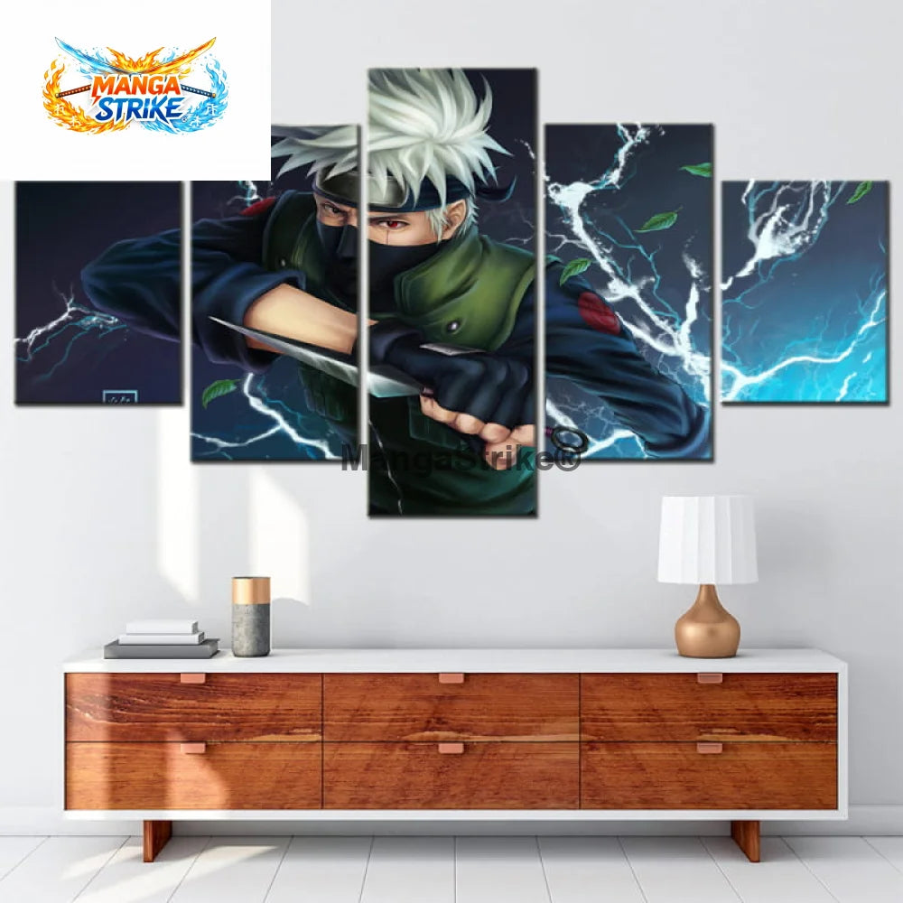 Tableau Naruto - Kakashi Raiton - 1704