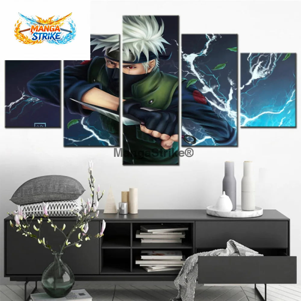 Tableau Naruto - Kakashi Raiton - 1704