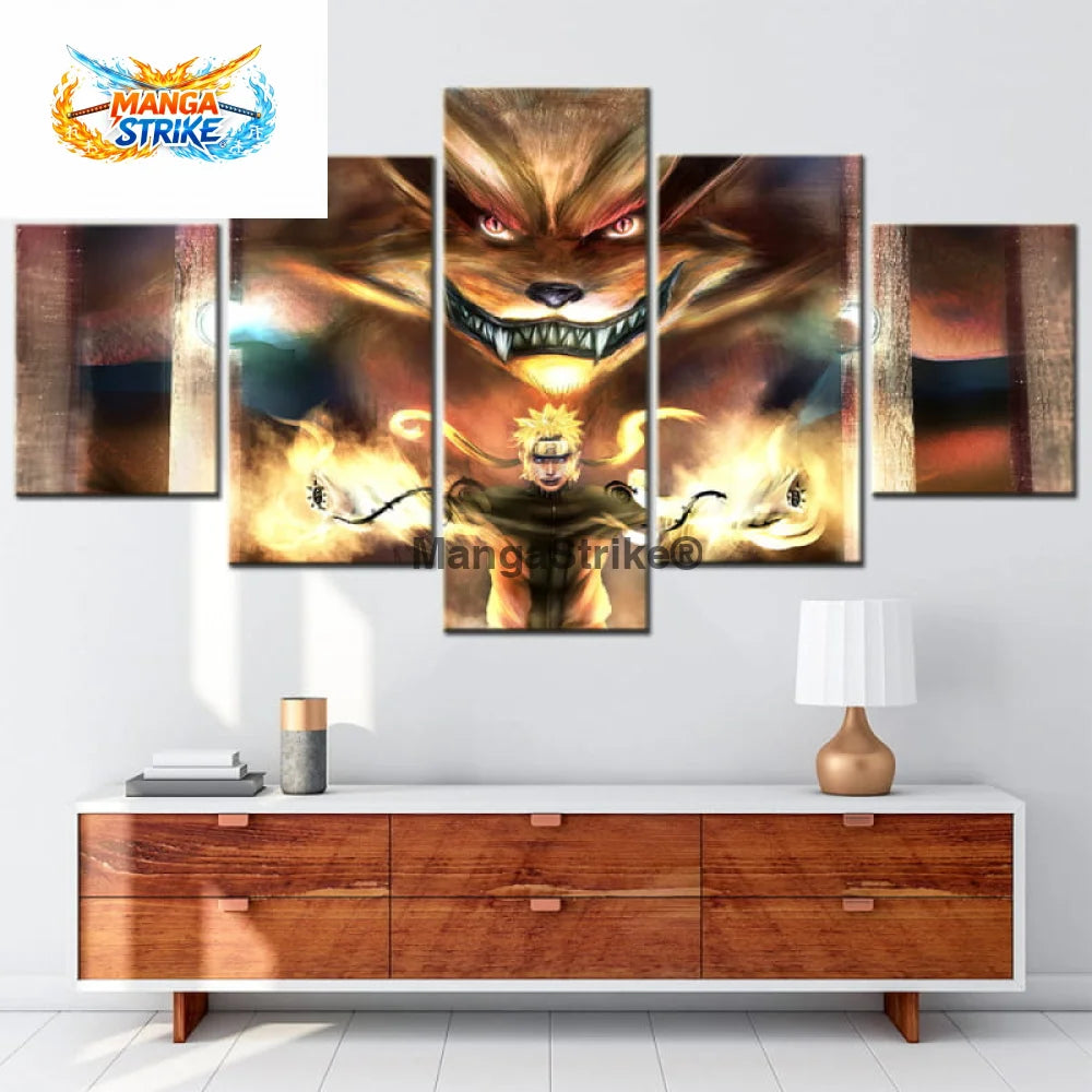 Tableau Naruto - Naruto & Kurama - 1704