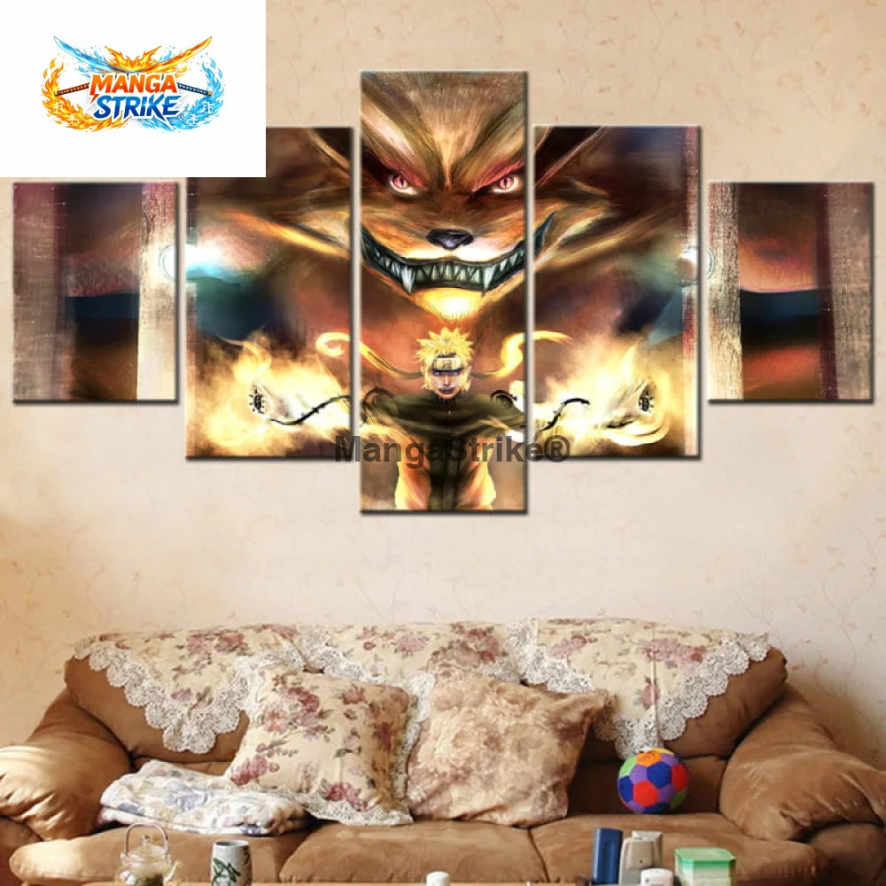 Tableau Naruto - Naruto & Kurama - 1704