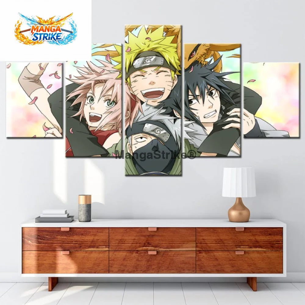 Tableau Naruto - L’Equipe 7 - 1704