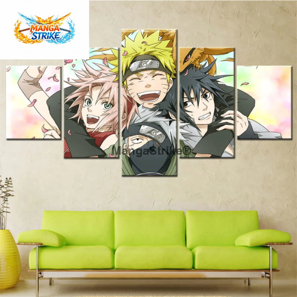 Tableau Naruto - L’Equipe 7 - 1704
