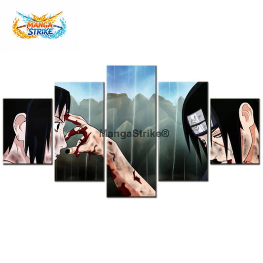 Tableau Naruto - L’Héritage des Uchiha - Moyenne taille: 20x35 20x45 20x55cm / Sans cadre - 1704