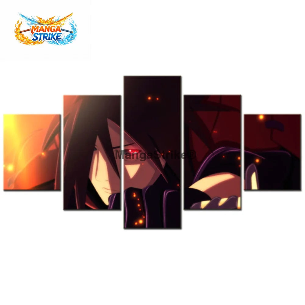 Tableau Naruto - Madara Uchiwa - Moyenne taille: 20x35 20x45 20x55cm / Sans cadre - 1704