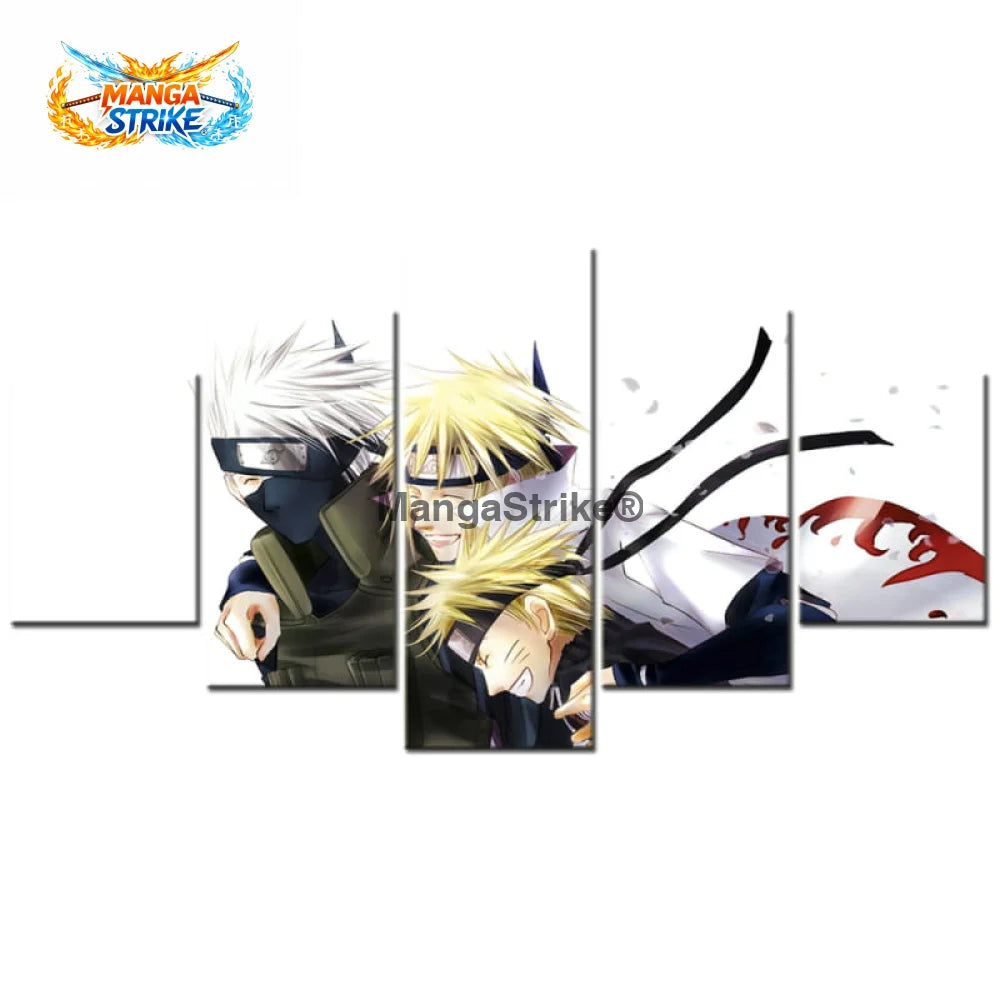 Tableau Naruto - Maître et Disciple - Moyenne taille: 20x35 20x45 20x55cm / Sans cadre - 1704