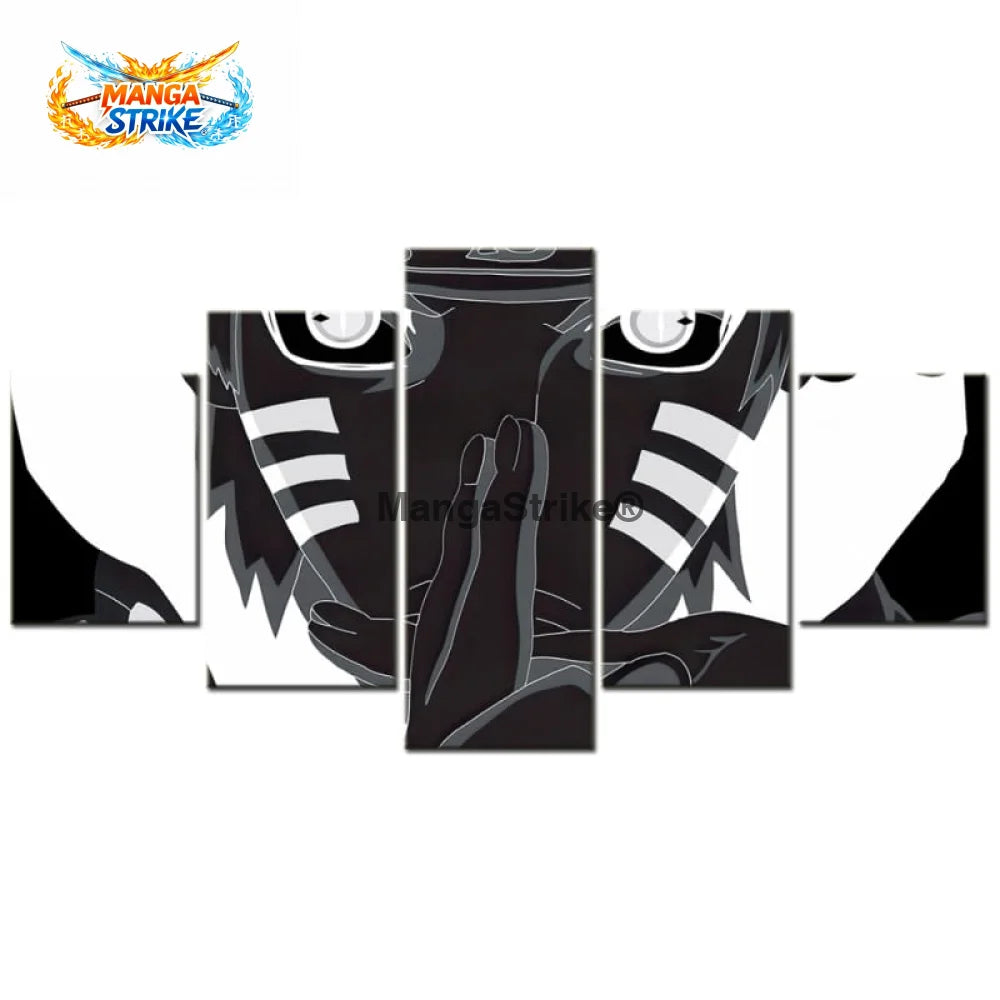 Tableau Naruto - Naruto Minimalist - Moyenne taille: 20x35 20x45 20x55cm / Sans cadre - 1704