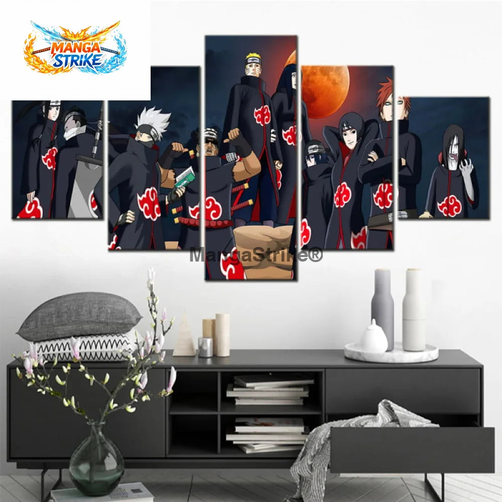 Tableau Naruto - Ninjas Tenue Akatsuki - 1704