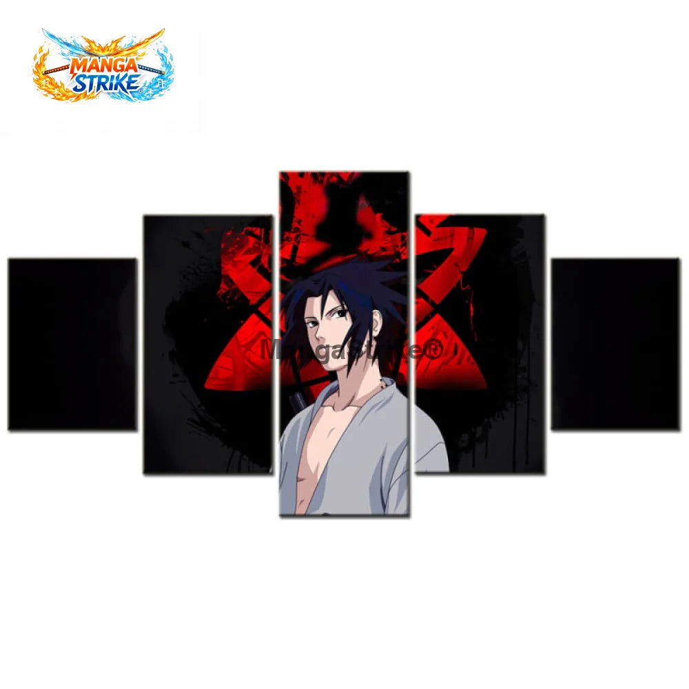 Tableau Naruto - Sasuke Eternel Mangekyo Sharingan - Moyenne taille: 20x35 20x45 20x55cm / Sans cadre - 1704