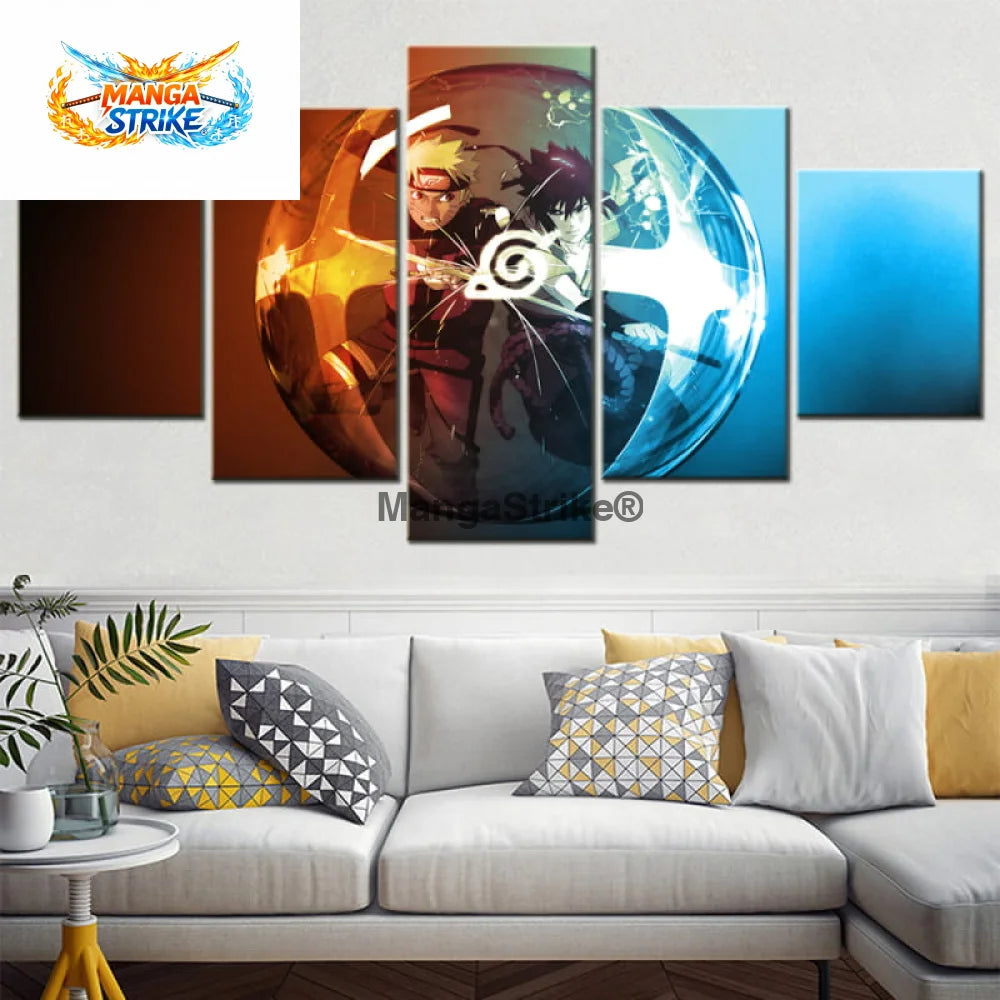 Tableau Naruto - Naruto & Sasuke Le Choc des Elus - 1704