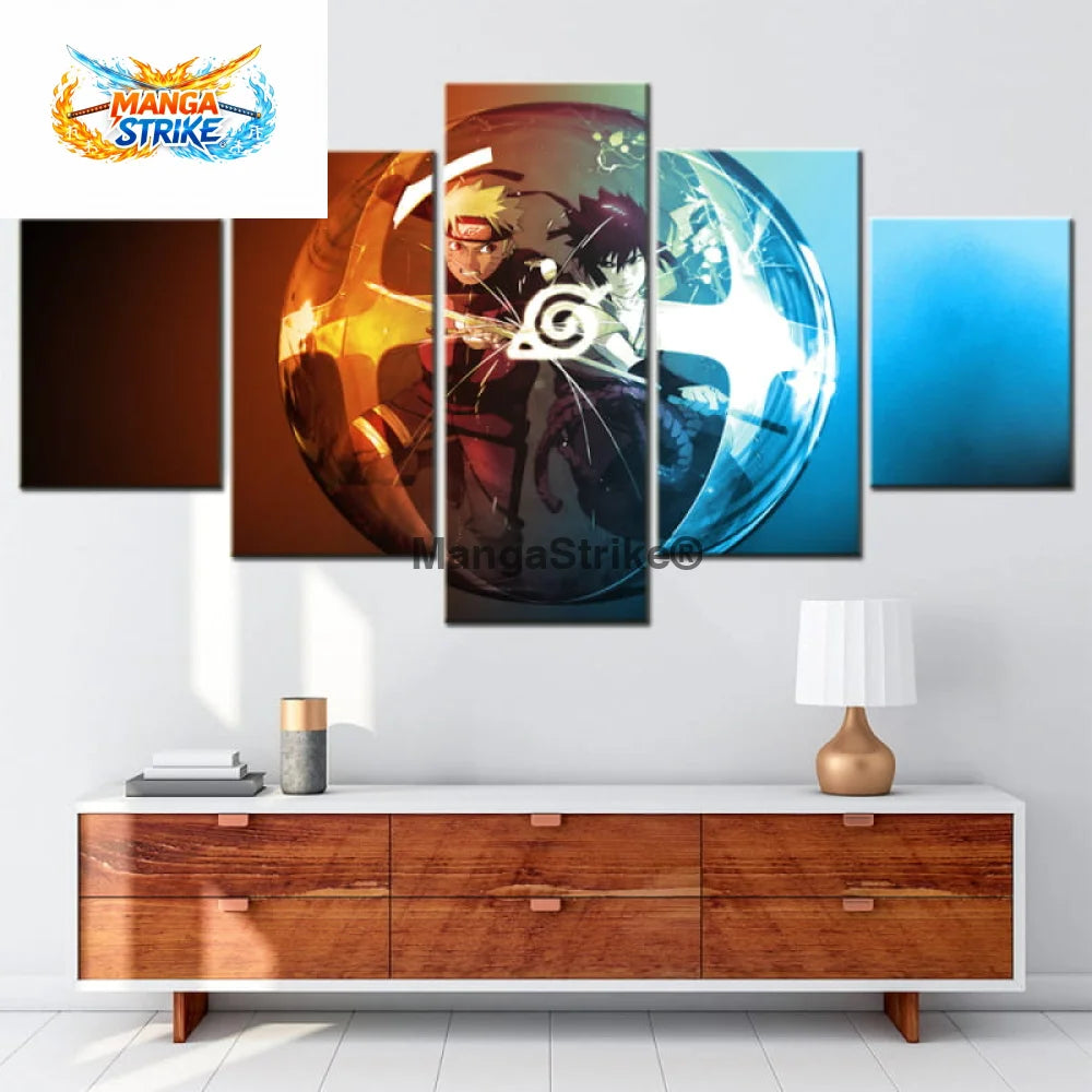 Tableau Naruto - Naruto & Sasuke Le Choc des Elus - 1704