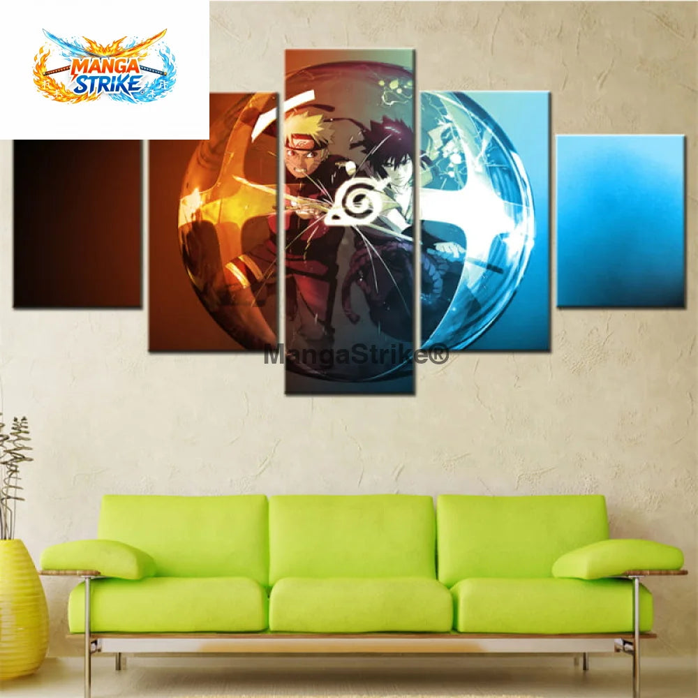 Tableau Naruto - Naruto & Sasuke Le Choc des Elus - 1704