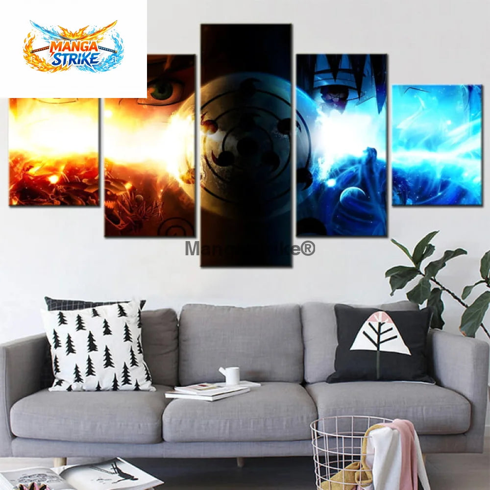 Tableau Naruto - Naruto & Sasuke Rikudo Sennin - 1704